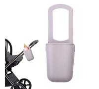 Stroller Cup Holder, Silicone Portable Mug Holder, 5.12 inches Flexible Storage Basket, Spill-Proof Organizer for Golf Carts, Bicycles, Treadmills, Parks, Yard, Garden, Summer Picnics, Stadium Use
