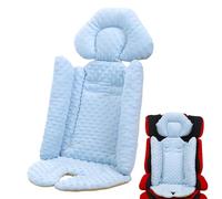 Stroller Cushion, Breathable Stroller Mat with Head and Body Support, Soft Stroller Liner, Stroller Cushion, Breathable and Soft Stroller Mat for Kids