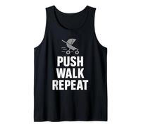 Stroller Dad Life Fatherhood Pride Active Parenting Vibes Tank Top