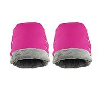 Stroller Gloves Comfortable Hand Muff for Winter, Windproof Pushchair Gloves for Baby Stroller, 2 Pcs,Applicable scene: Single Handlebar Prams, Shopping Cart,Nylon,Black,6x16x21cm