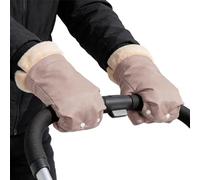 Stroller Gloves Hand Muff - Windproof Warm Fleece Lining Pram Accessories,Winter Anti-Freeze Stroller Mittens,for Outdoor Walking Travel Trip Parents Women Men