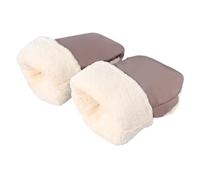 Stroller Gloves - Thick Windproof Comfortable Hand Muffs, Warm Stroller Mittens | Winter Pushchair Handlebars Gloves, Pram Muff Protection for Parents Travel Outdoor Walking Cold