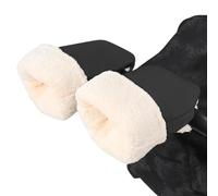Stroller Gloves - Thick Windproof Comfortable Warm Muffs Mittens, Pushchair Pram Handlebars Accessory, Insulated Water Resistant Quick Access, Hands Free Cold Weather Gear