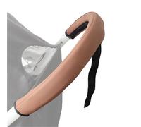 Stroller Handle Cover 2-Piece PU Leather Armrest & Handle Cover Set, Specifically for Babyzen Yoyo & Yoyo2 Stroller(Brown with Hole)