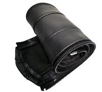 Stroller Handle Cover Black Leather Baby Pram Handle Cover Non-slip and Stain Resistant Pushchair Handle Grips with Zipper for Pram Armrest Protector Pushchair Handle Covers Pram Accessories Pram Hand
