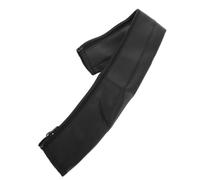 Stroller Handle Cover Pu Leather Black Protective Sleeve