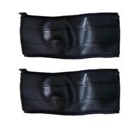 Stroller Handle Cover, Removable Zipper Bumper Sleeve, Protective Handlebar Replacement, Soft Cushion Anti Slip Grip, Dust Proof Design, Easy Install Parenting Accessory, Pram