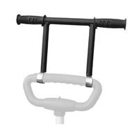 Stroller Handle Extender 12.6x6.7 inch Adjustable Stroller Extension Handles Easy to Install Universal Handlebar Extender Replacement Handle Bars Handlebar Extender Wheelchair Handle Extensions