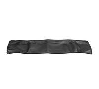 Stroller Handlebar Cover, Comfortable Grip and Sweat Absorbent Armrest Sleeve PU Leather with Zipper for Parents Caregivers Daily Walks Park Outings and All Standard Baby Stroller Models