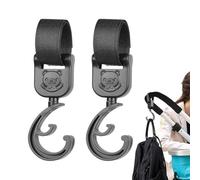 Stroller Hook Stroller Storage Cartoon Bear Hook