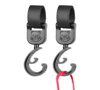 Stroller Hooks for Bags,Cartoon Bear Hook Organizer for Stroller,Cute Scooter Bag Hanger | for Park Commuting Travel Shopping Beach Hiking Daily