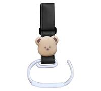 Stroller Hooks for Bags Large Cute Storage Organizer | Cartoon Bear Travel Organizer Holder for Purse Diaper Water Bottle Travel Airplane Shopping Scooter Bike Walker