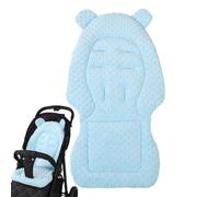 Stroller insert, stroller cushion insert stroller cushion insert double sided stroller mat comfortable and breathable cotton stroller mat to support head, back and hip