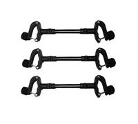 Stroller-Link Clips - Adjustable Pram Connector Hooks, Universal Babyy Stroller-Joining Accessory, Heavy Duty Multi Stroller-Coupler System | Hands Free Twin Pushchair Connection for Travel Walking