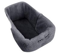 Stroller Mat Pets - Winter Cushion Pad, Non-Slip Cozy Insert, Magnetic Design, Thick Dog Cat Bed | Portable Warm Support For Puppy Outdoor Walking Car Rides Vet Visits Travel Shopping Park Cafe