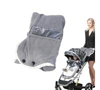 Stroller Mittens | Windproof Warm Mittens with Clear Pocket - Stroller Winter Gloves | for Motorcycling Fishing Gardening Camping Commuting Daily Riding Cold-Weather Outdoor Adventure Travel