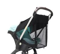 Stroller Mosquito-Net & Sun ShadeSun Protective Canopy Toddler Pushchair Bug-Netting Windproof Sunshade for Pram