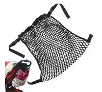 Stroller Organizer - 11.81-19.69 x 15.75 inches Adjustable Storage Bag for Outdoor Walks, Grocery Shopping with Mesh Pocket, Pushchair Container for Baby, Diaper, Umbrella