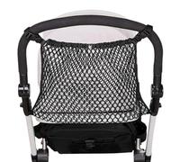 Stroller Organizer, Adjustable Polyester Net Mesh Storage Bag Cargo Container for Pushchair, Shopping Cart, Umbrella, Diaper, Outdoor Walks & Travel