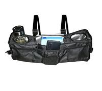 Stroller Organizer | Storage Pouch with Insulated Cup Holder - Large Capacity Stroller Pouch | for Parents Mothers Shopping Travel Vacation Camping Picnic Park Campsite Playground Market Beach