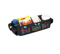Stroller Organizer Tray Sturdy Oxford Cloth Cup Holder Organizer