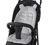 Stroller Pad, Thickened Reversible Baby Stroller Insert Mat, Baby Stroller Cotton Pad for Pushchair Car Seat Stroller, Support Baby's Head, Back and HIPS