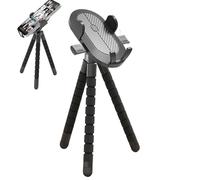 Stroller Phone Mount | 360° Rotation Cellphone Stand | Anti-Shake Phone Holder for Cycling Wheelchair Treadmill Baby Stroller Kayaking Shopping Cart Scooter Desk