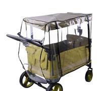 Stroller Rain Cover - Stroller Wind Covers | Windproof Tram Stroller Canopy Cover | Garden Camping | Protective Accessories