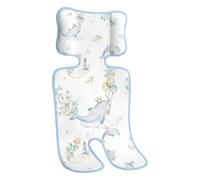 Stroller Seat Cushion Liner, Stroller Liner Pad, Universal Padded Insert for Comfort Support, 70x33cm Lightweight Kids Strolling Padding for Travel Walks Summer Outdoor Park Shopping Use