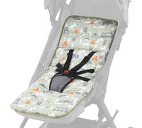 Stroller Seat Cushion, Pram Liners Seat Cushion Pad Coveer, Pram Liners Cotton Baby Stroller Liner Pad, Soft Stroller Cushion Pad Car Seat Accessories for High Chair, Rockers, Stroller, Pram Pushchair