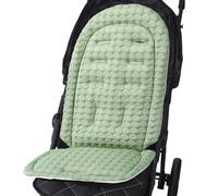 Stroller Seat Liner - Reversible Stroller Liner Insert - Baby Head and Body Support Breathable Pushchair Mat for Hot Weather Pram Outdoor Beach Home Car Commute Airplane Camping Travel