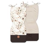 Stroller seat Liner Universal - Soft and Breathable Cushion for Pushchair Comfortable and Protective Insert Ideal for Extra Support and Baby Comfort Leaves