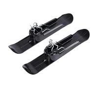 Stroller Skis - 21" x 3.75" Stroller Ski Sledge Sled Sled Sled Searthly Gift Solution | ABS Iron Glider Ski Binding with Thoughtful Design Snowboard Glider for Jogging Grass