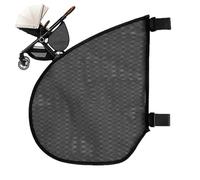 Stroller Sling Bag - Gear Organizer Mesh, Pram Accessory Carrier | Sorting Solution Daily, Travel Necessities Management System for Snacks Toys Keys Diapers Bottles Travel Shopping Outing
