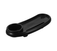 Stroller Snack Tray Detachable Black Plastic Widened Holder