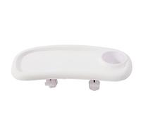 Stroller Snack Tray | Travel Tray for Cup Holder | Flexible Stroller Tray Attachment with Cup Holder for Sippy Cup Baby Bottle, Stroller Accessories