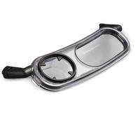 Stroller Snack Tray with Cup Holder Compatible with Uppababy Cruz v2, Uppababy Vista v2 Stroller, and Rumble seat. Easy attachment for most Uppababay Stroller Bumper bar housings, Stroller Accessories