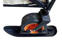 Stroller Snow Ski with Easy Installation for Portable Winter Use