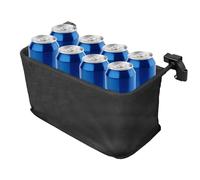 Stroller Storage Organizer | Shopping Cart Tail Bag with Hook - Foldable Eye-catching Pouch for Outdoor Garden Beach Shopping Picnic