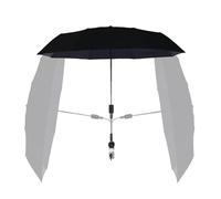 Stroller Sun Shade, Baby Stroller Sunny Protection Parasol, 35.43x20.67 inches Breathable Stable Canopy Shield for Toddler Outdoor Use, Beach Trips, Walks, or Wheelchair Coverage