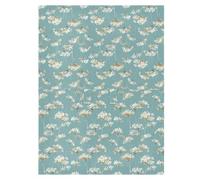 Stroller Sun Shade Cover Black Out Stroller Bug Net Protects from Dust and Snow Agapanthus Almond Celeste