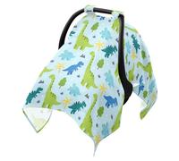 Stroller Sun Shade Cover Black Out Sun Shade Extender,Travel Accessories Cartoon Dinosaur Cute
