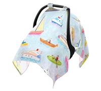 Stroller Sun Shade Cover Fit Stroller Blackout Cover, Travel Accessories Cartoon Dreamy Cute Ship