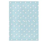 Stroller Sun Shade Cover Windproof Car Seat Sun Shade Travel Accessories Cute Animal Hawk Star Pastel Blue