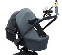 Stroller Sun Shade, Rain Cover Pushchair, 33.46x26.38x0.39 Inches Uv Protection Canopy with Waterproof Design, Easy Attachment for Travel, Daily Walks, Camping and Outdoor