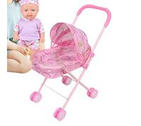 Stroller Toy,Kids Doll Stroller with Canopy - Pretend Play Foldable Pushchair - for Kids Boys Girls Home Travel Party Birthday School Outdoor