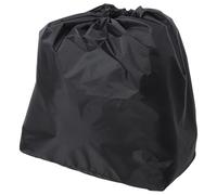 Stroller Travel Bag for Airplane Gate Check, Foldable Black Pushchair Cover | 210d Fabric, Oversized Interior, Drawstring Closure, Lightweight Design, Wipe Clean, Protects Travel Gear during Airport