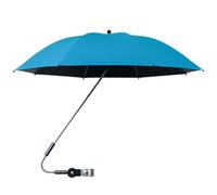 Stroller Umbrella | 360 Degree Adjustable Waterproof Canopy for Sun Protection on Strollers | Baby Stroller Umbrella Parasol | Extra Large uv Protection Sun | Handle for pram | Clip