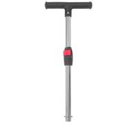 Stroller Wagon T Push Bar Replacement Handle for Garden Cart | Stainless Steel and Plastic Build, Quick Release Design, Outdoor Camping Use, Black Finish, Stable Grip