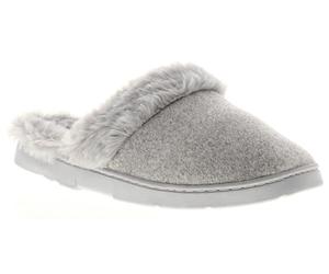 Strollers Decca Womens Mule Slippers Grey 4 UK